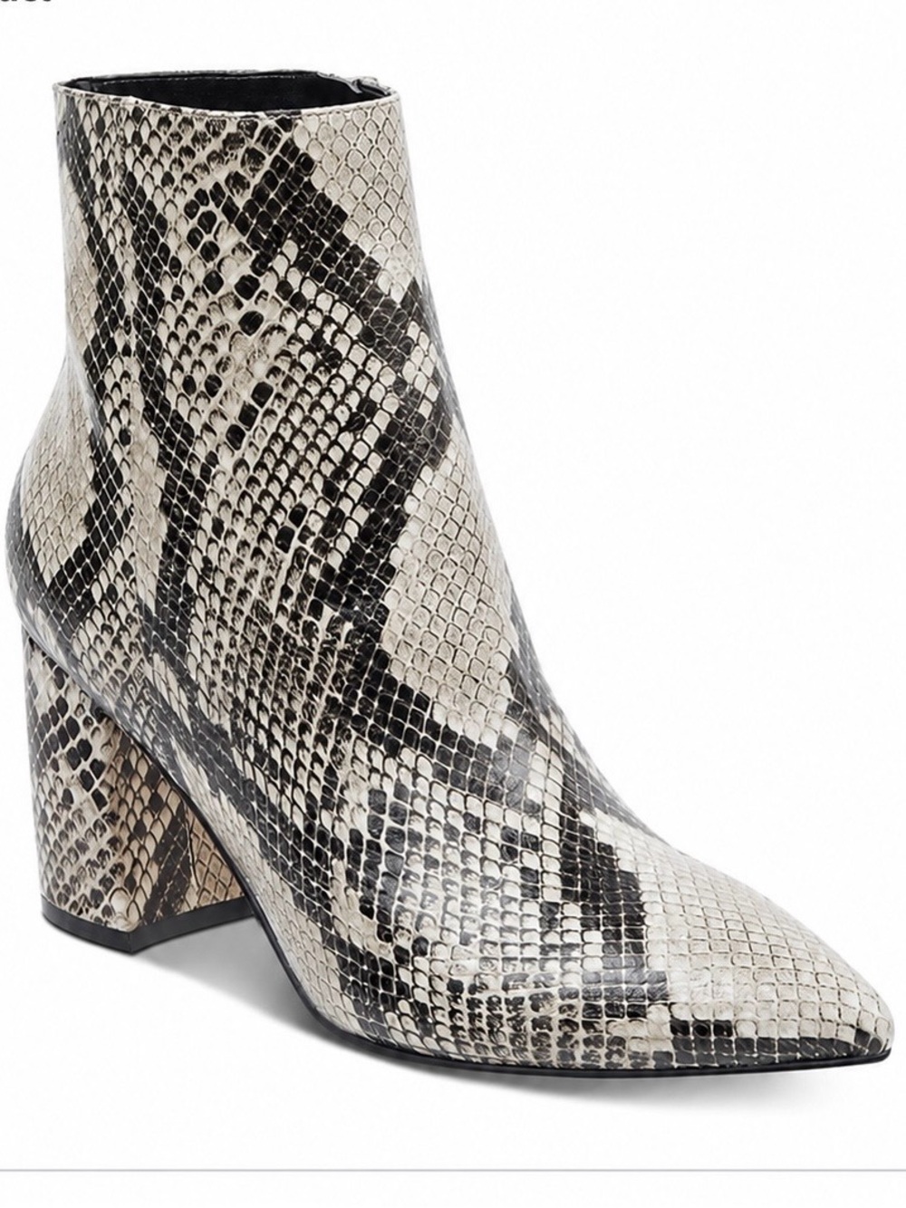 Marc Fisher Retire Booties - Size 9.5 (Color: Snake)